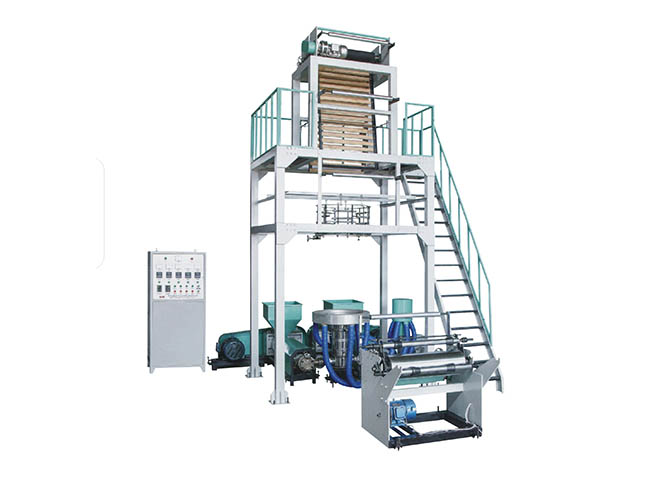 快遞袋吹膜（mó）機+製袋機+噴（pēn）膠機